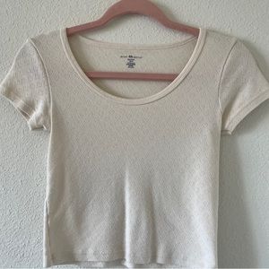 Brandy Melville Zelly Eyelet Top